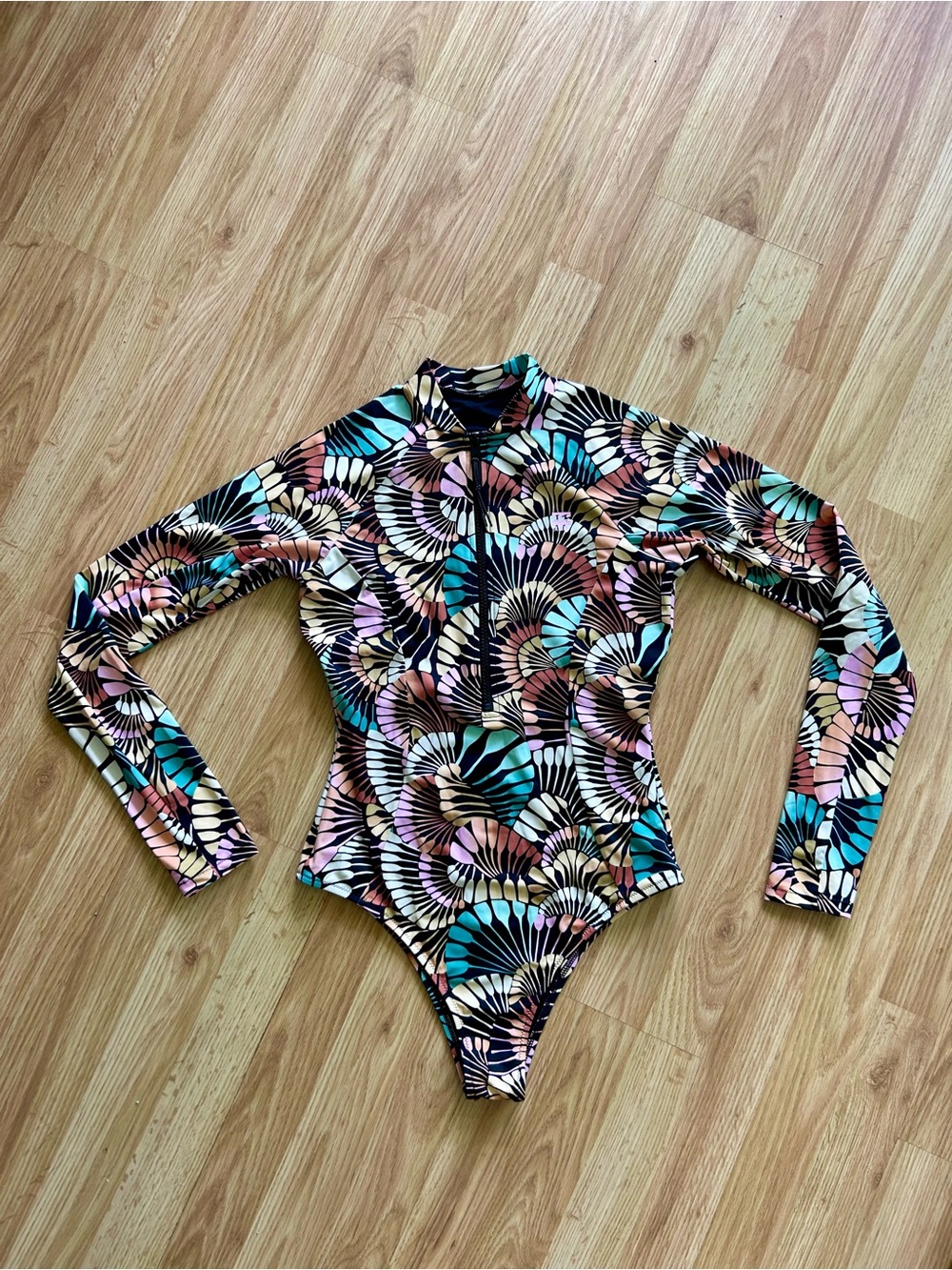 Billabong A/Div Biarritz - Long Sleeve One-Piece Swimsuit Surf Suit - Picture 5 of 9